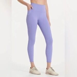 Vuori Women's Studio Pocket Leggings Lavender Purple Athletic Athleisure NO SIZE